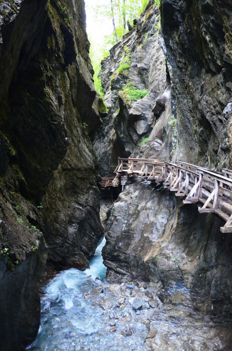 Soutěska Sigmund Thun-Klamm - lávky