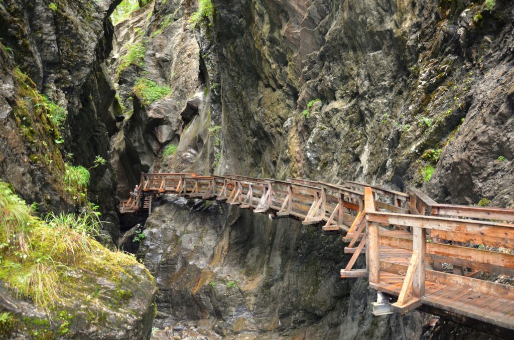 Soutěska Sigmund Thun-Klamm v Kaprunu