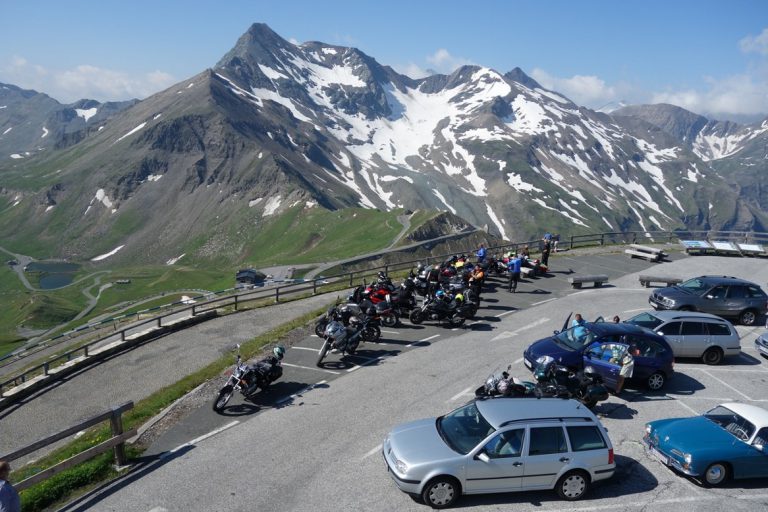 Grossglockner Hochalpenstrasse - parkoviště