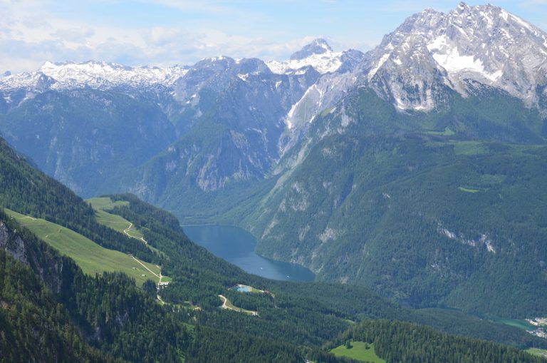 Jezero Königssee - nejčistší jezero Evropy