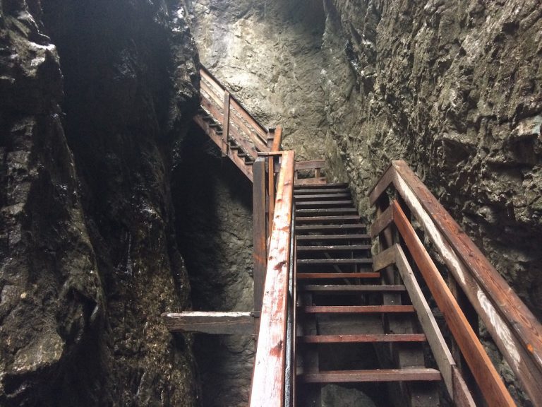 Soutěska Vorderkaserklamm