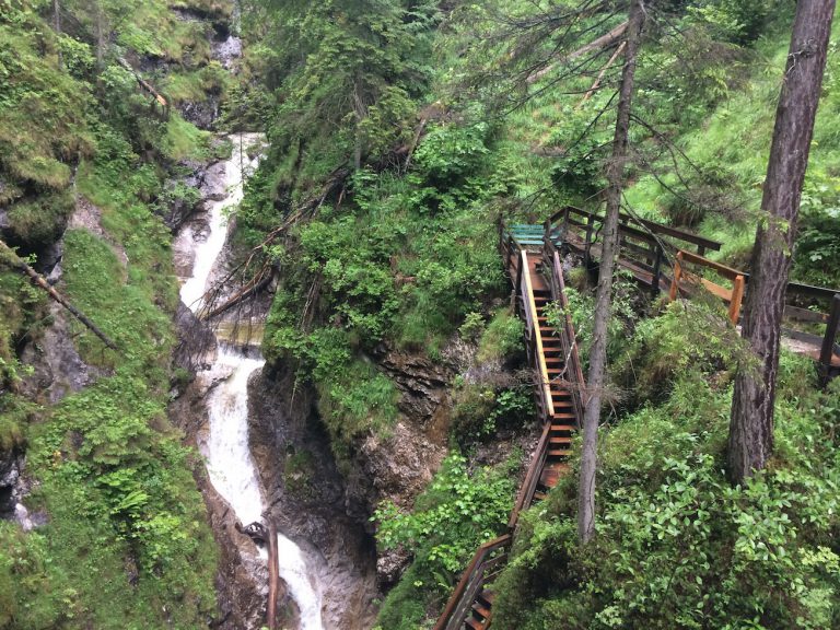 Soutěska Vorderkaserklamm