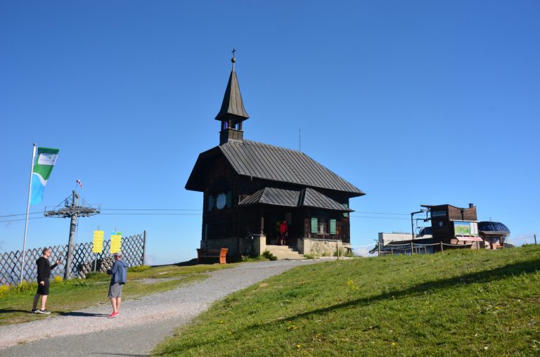 Kaple vystavena na počest císařovny Sisi - Schmittenhöhe