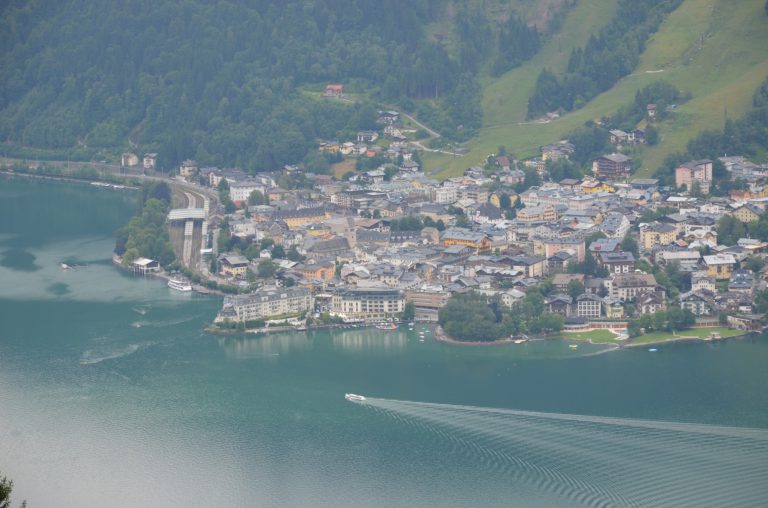 Výhled na Zell am See