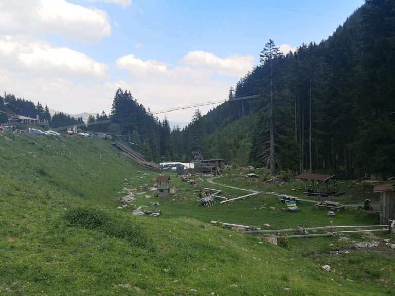 Údolí Saalbach a lanové centrum Hochseilpark