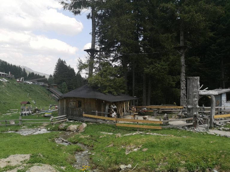 Údolí Saalbach a lanové centrum Hochseilpark