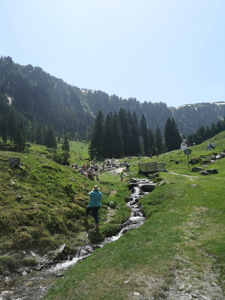 Údolí Saalbach a lanové centrum Hochseilpark